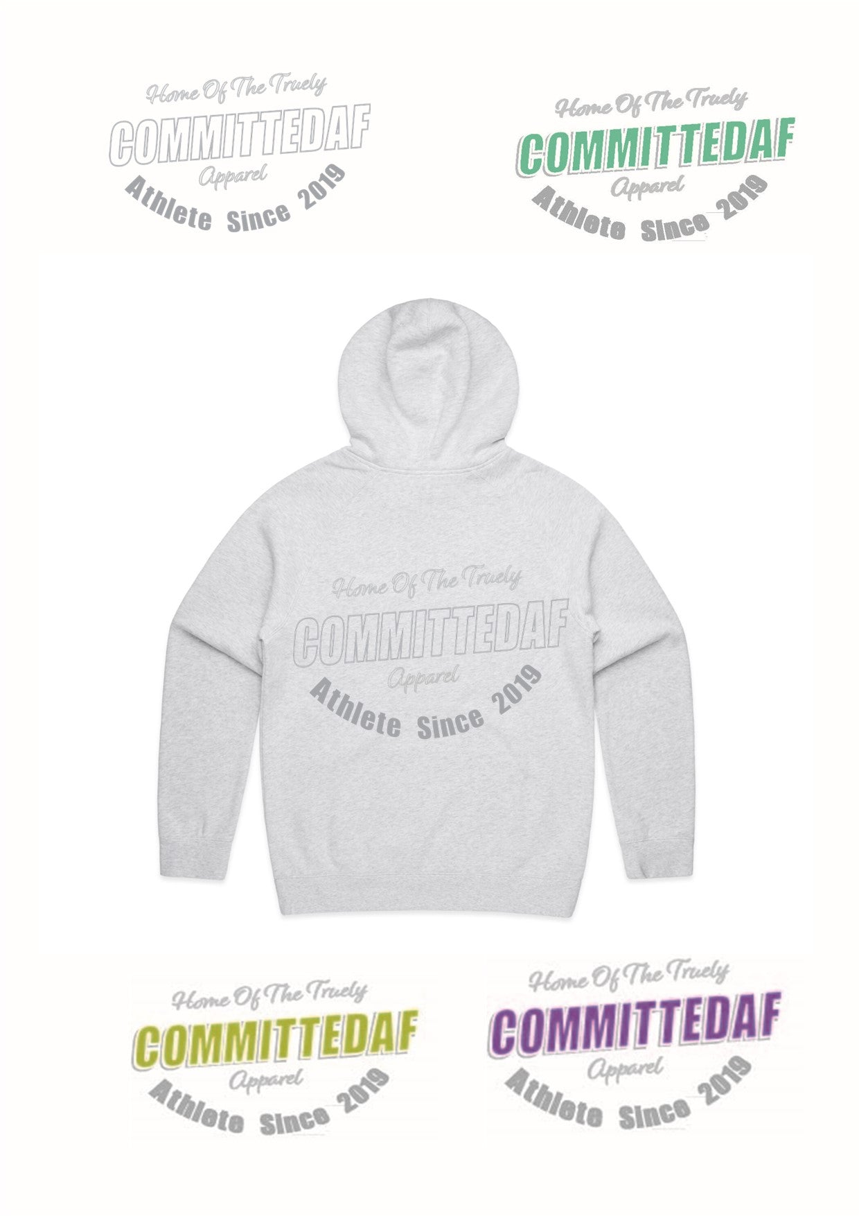 Womens - Hoodies: Home Of the Truely design
