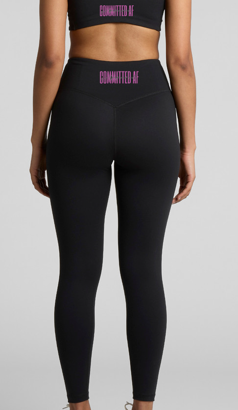WOMENS- Seamless Black Leggings