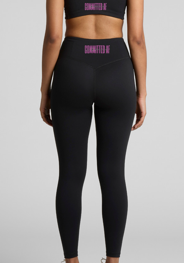 WOMENS- Seamless Black Leggings
