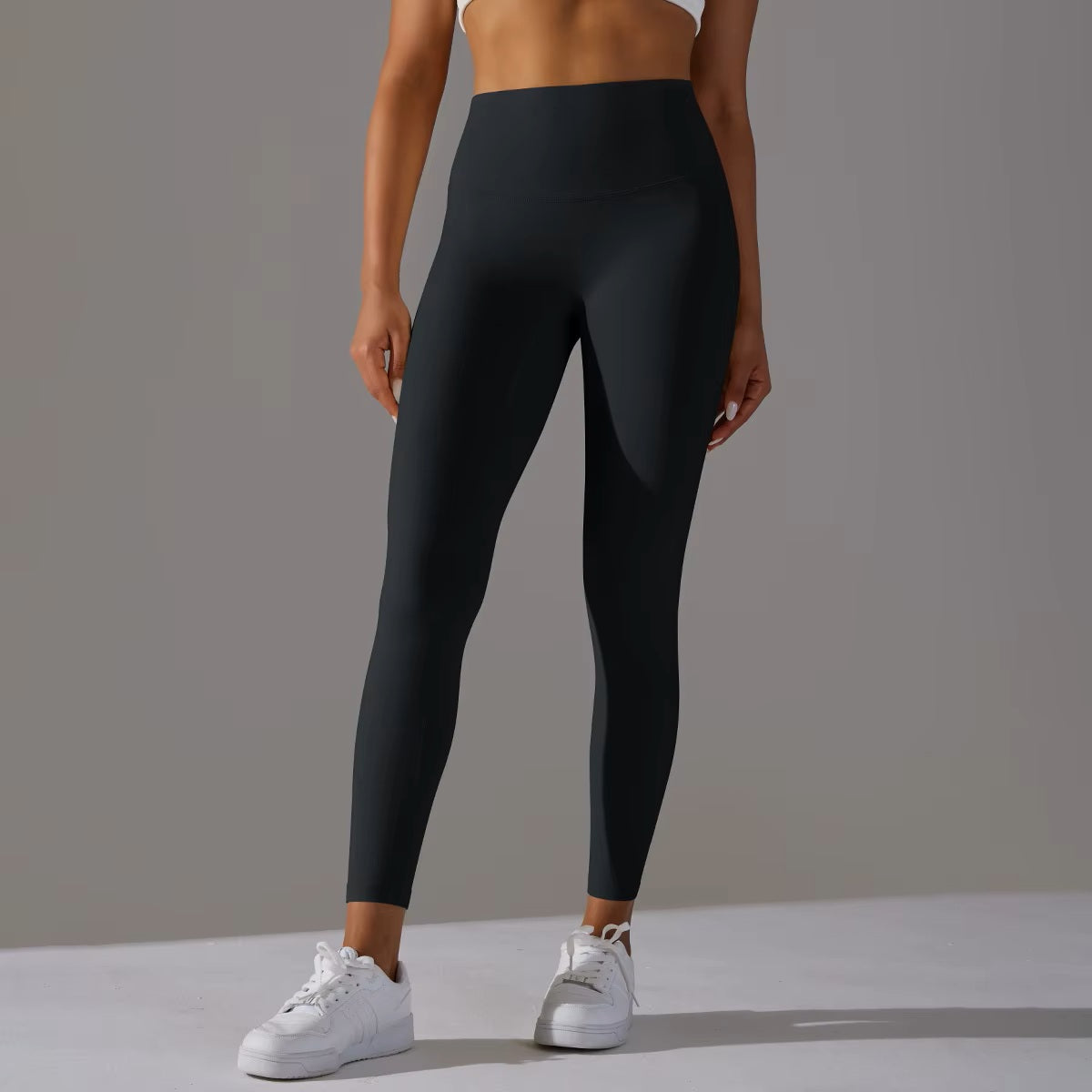 Women Activewear Gym Sports Leggings - BLACK