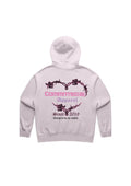 Womens - HEART and Wire design - SOFT Lavender