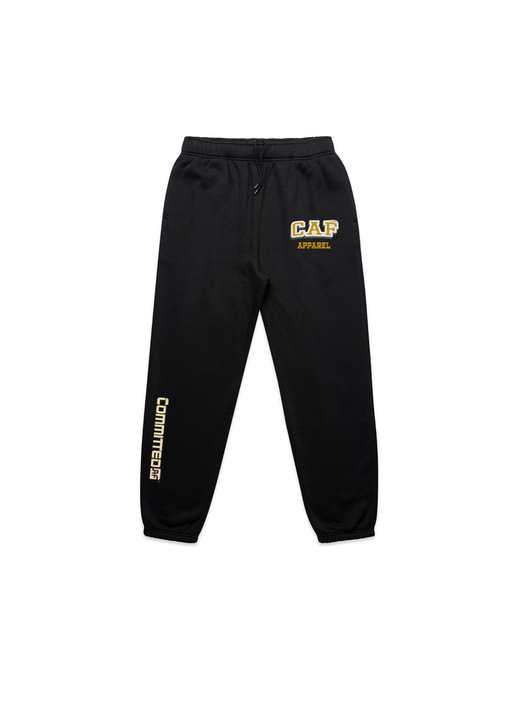 Mens - Track pants - BONE with Tan Print