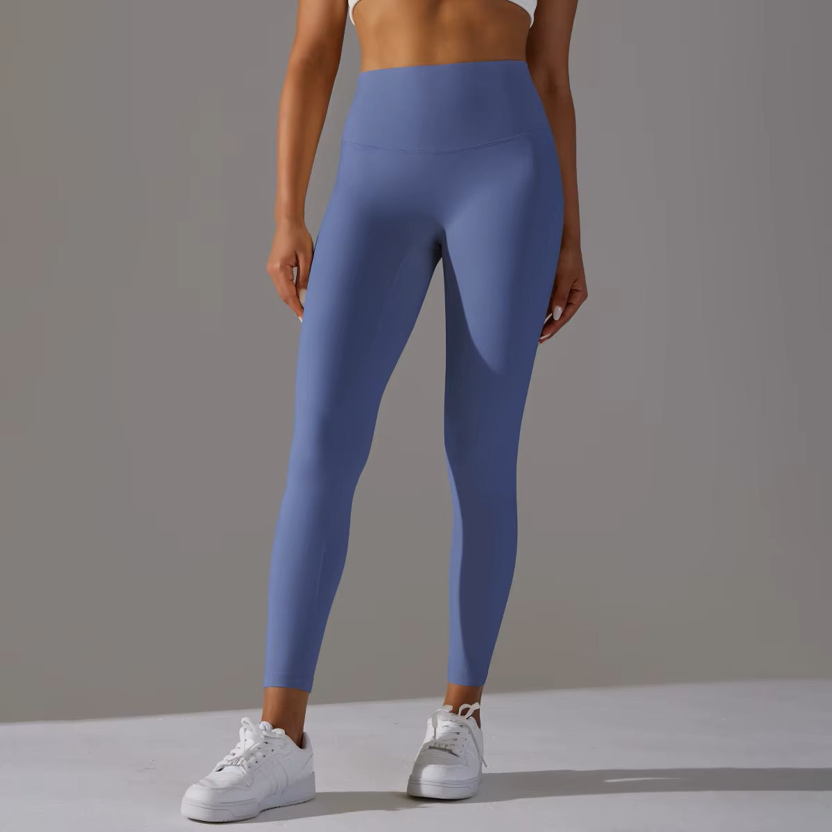 Women Activewear Gym Sports Leggings - PALE BLUE