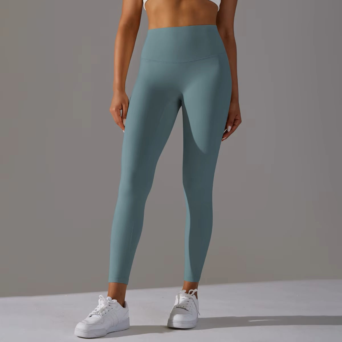 Women Activewear Gym Sports Leggings - PALE GREEN