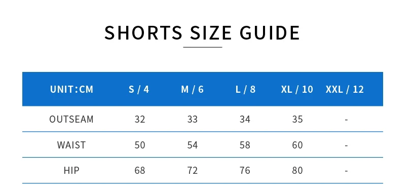 Womens - V Taper shorts and Bra top