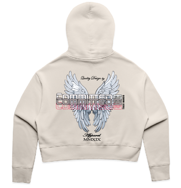 ANGEL WINGS - Cropped Hoodies