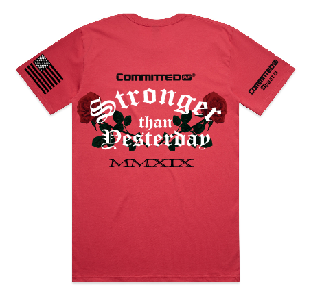 STRONGER THAN YESTERDAY - tee