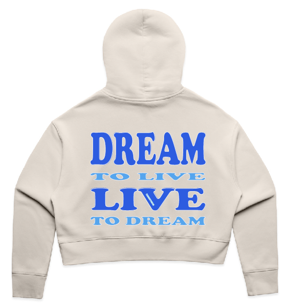 DREAM TO LIVE - LIVE TO DREAM - BLACK