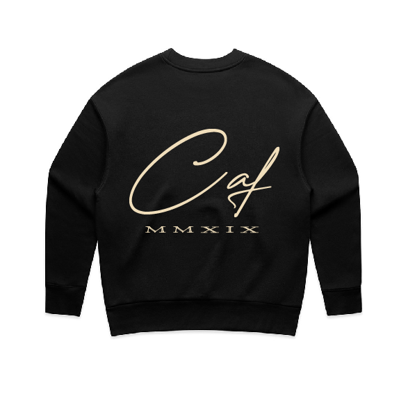 CAF Scroll EST design Crew sweat