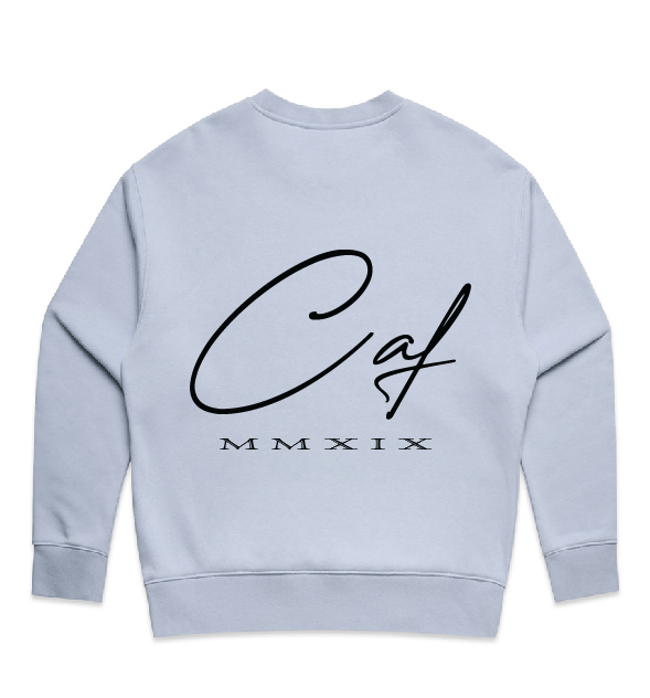 CAF Scroll EST design Crew sweat