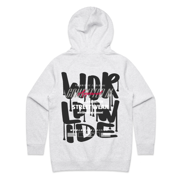 WOMENS - WORLDWIDE PAINT DESIGN - PINK Print