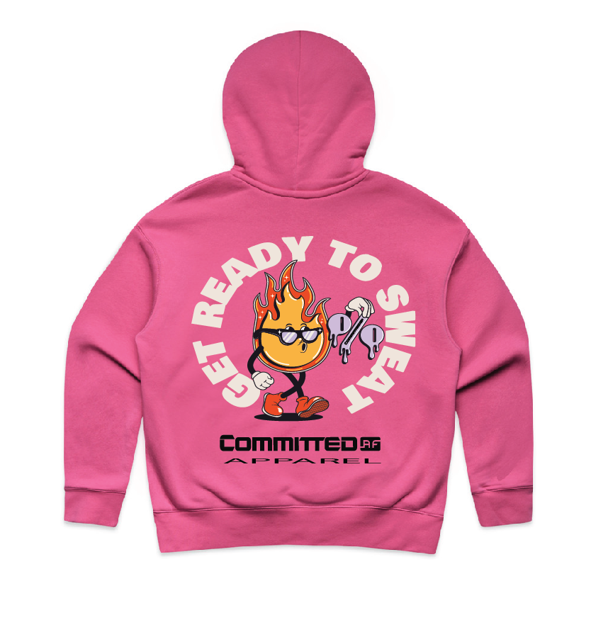 READY TO SWEAT HOODIE DESIGN