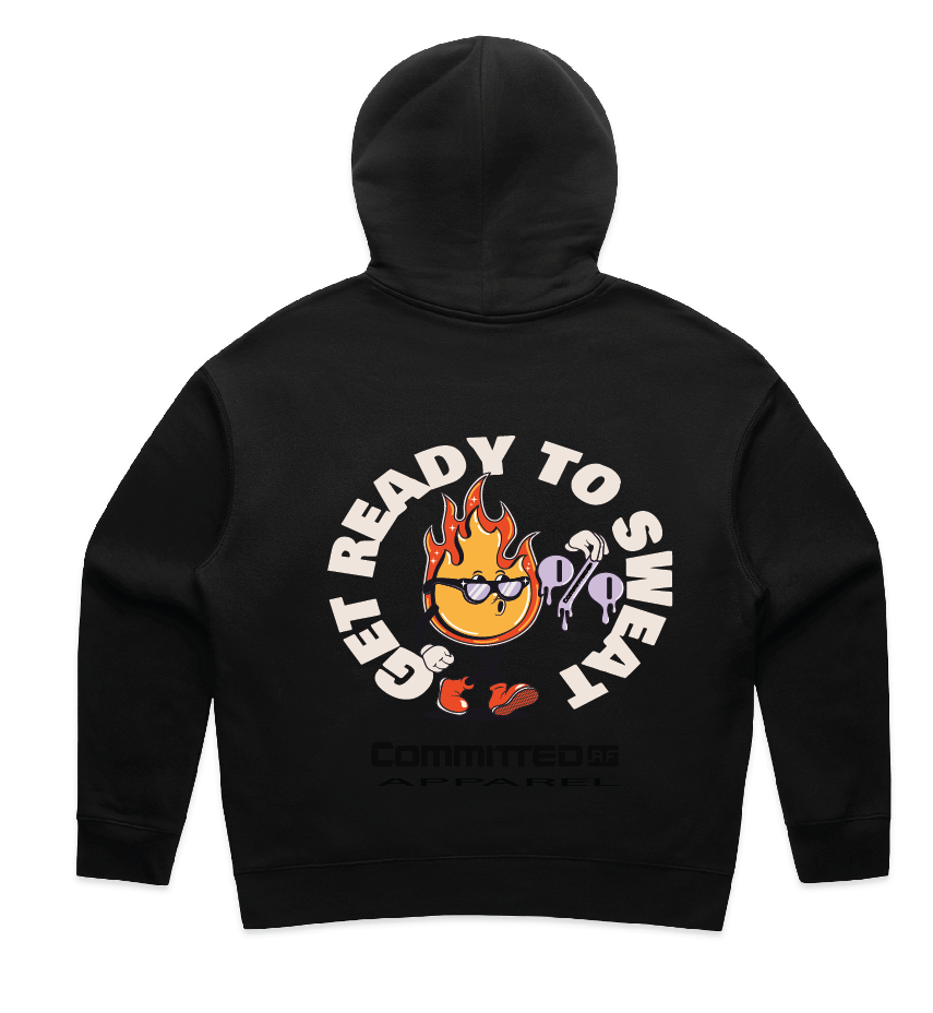 READY TO SWEAT HOODIE DESIGN