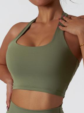 Womens - Halter Neck sports bra