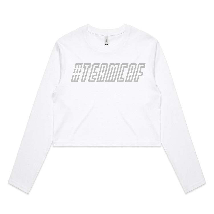 WOMENS - Longsleeve Crop TEAMCAF