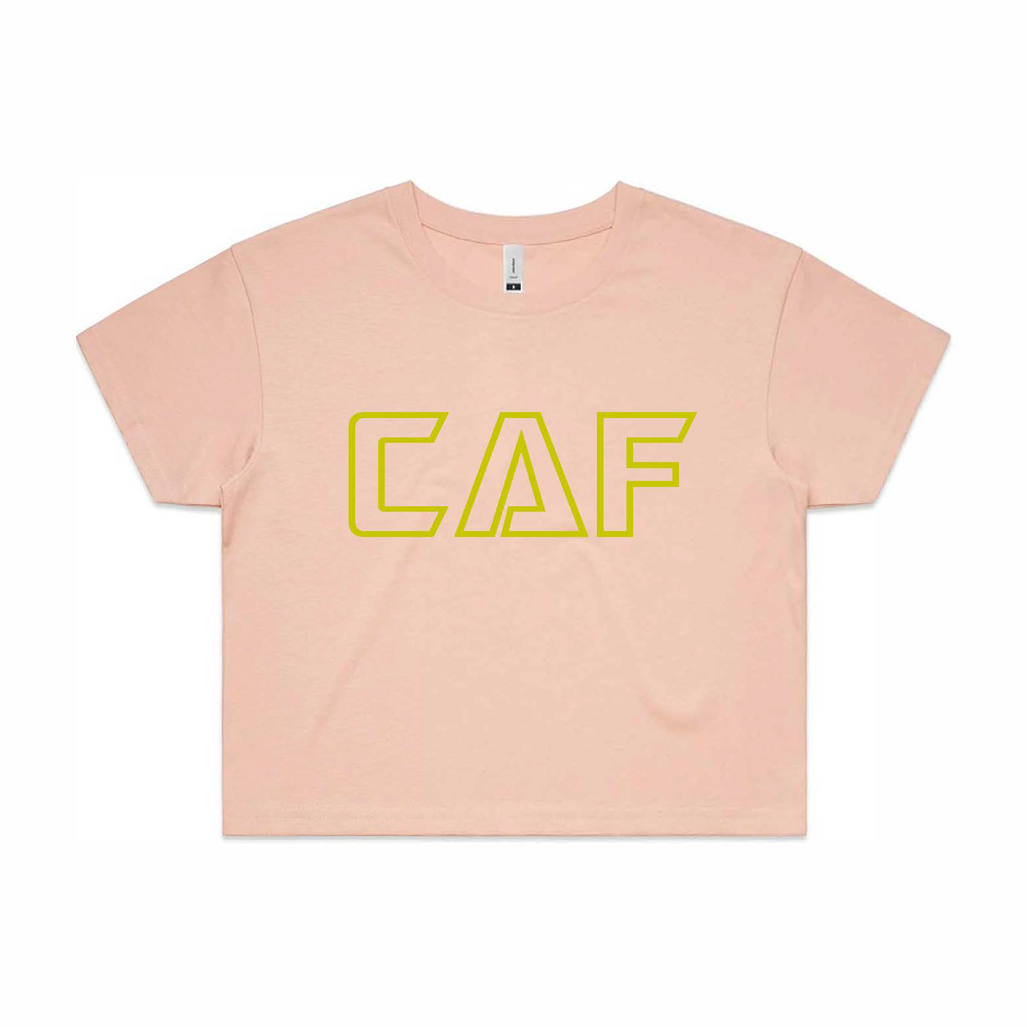 Womens Crop Tee | GOLD CAF