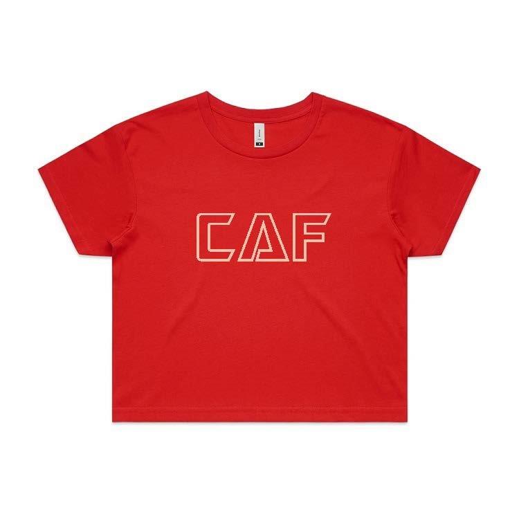 Womens Crop Tee | PINK CAF