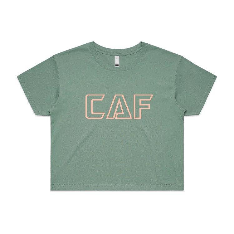 Womens Crop Tee | PINK CAF