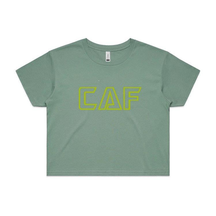 Womens Crop Tee | GOLD CAF