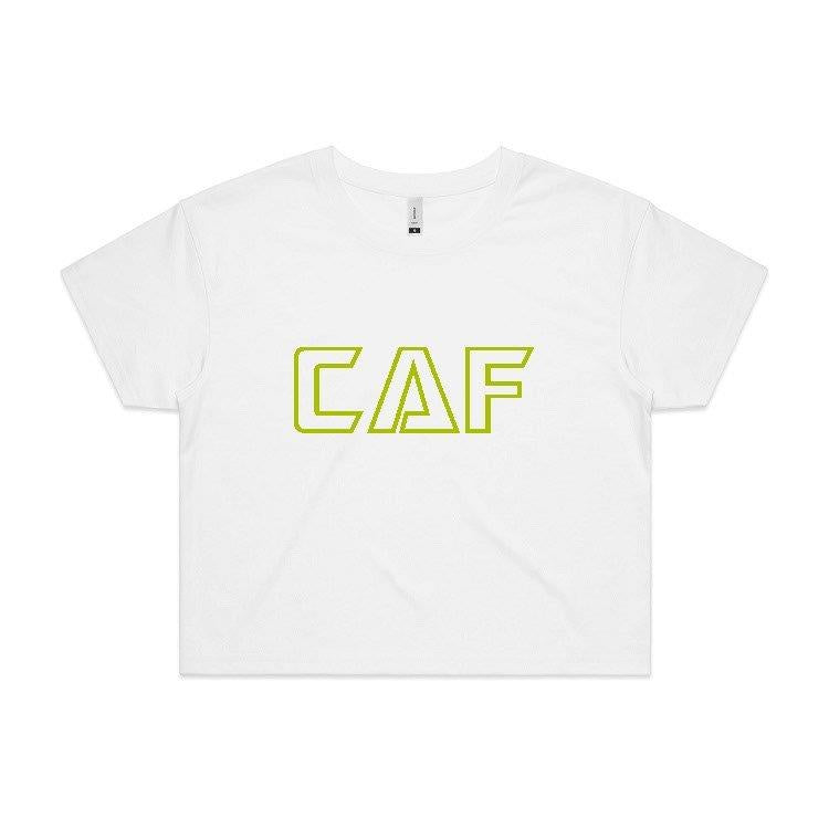 Womens Crop Tee | GOLD CAF