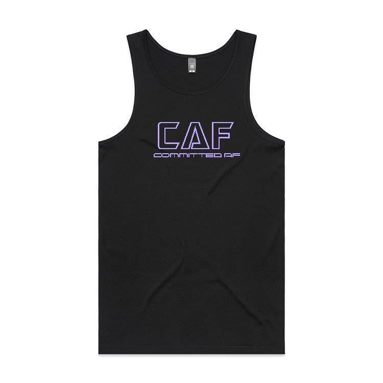 Lowdown Singlet | BLACK/PURPLE