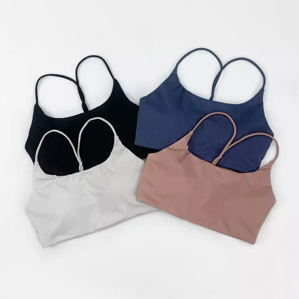 WOMENS - T back string sports bra – Committed AF
