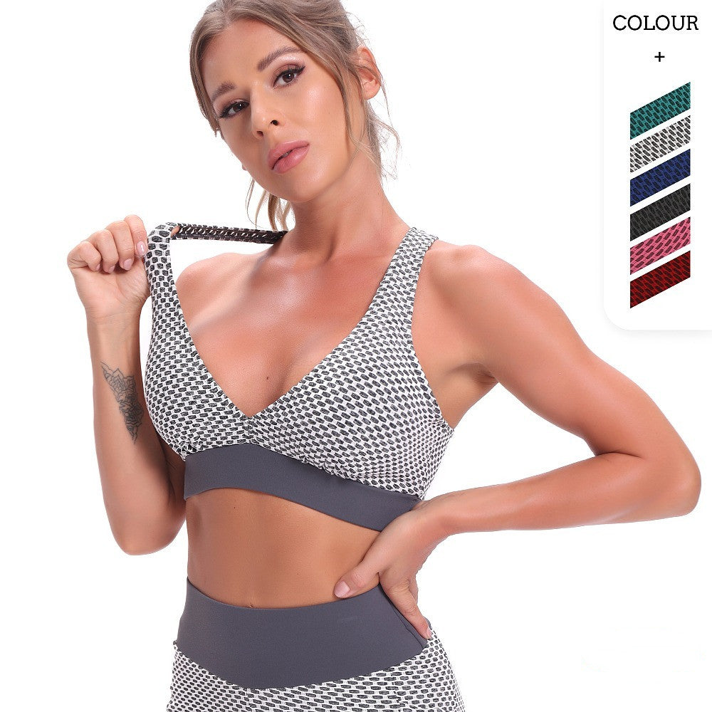 WOMENS -  Honeycomb Sport and Shorts Set