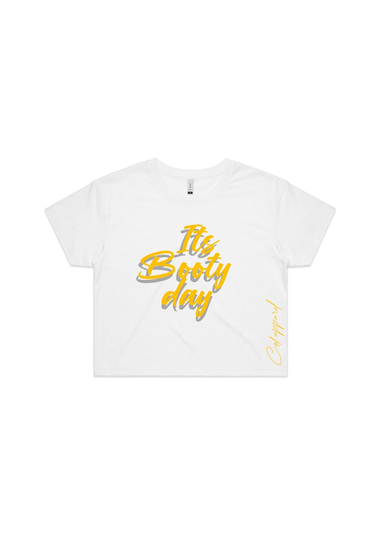 WOMENS - Its BOOTY Day - Crop tee